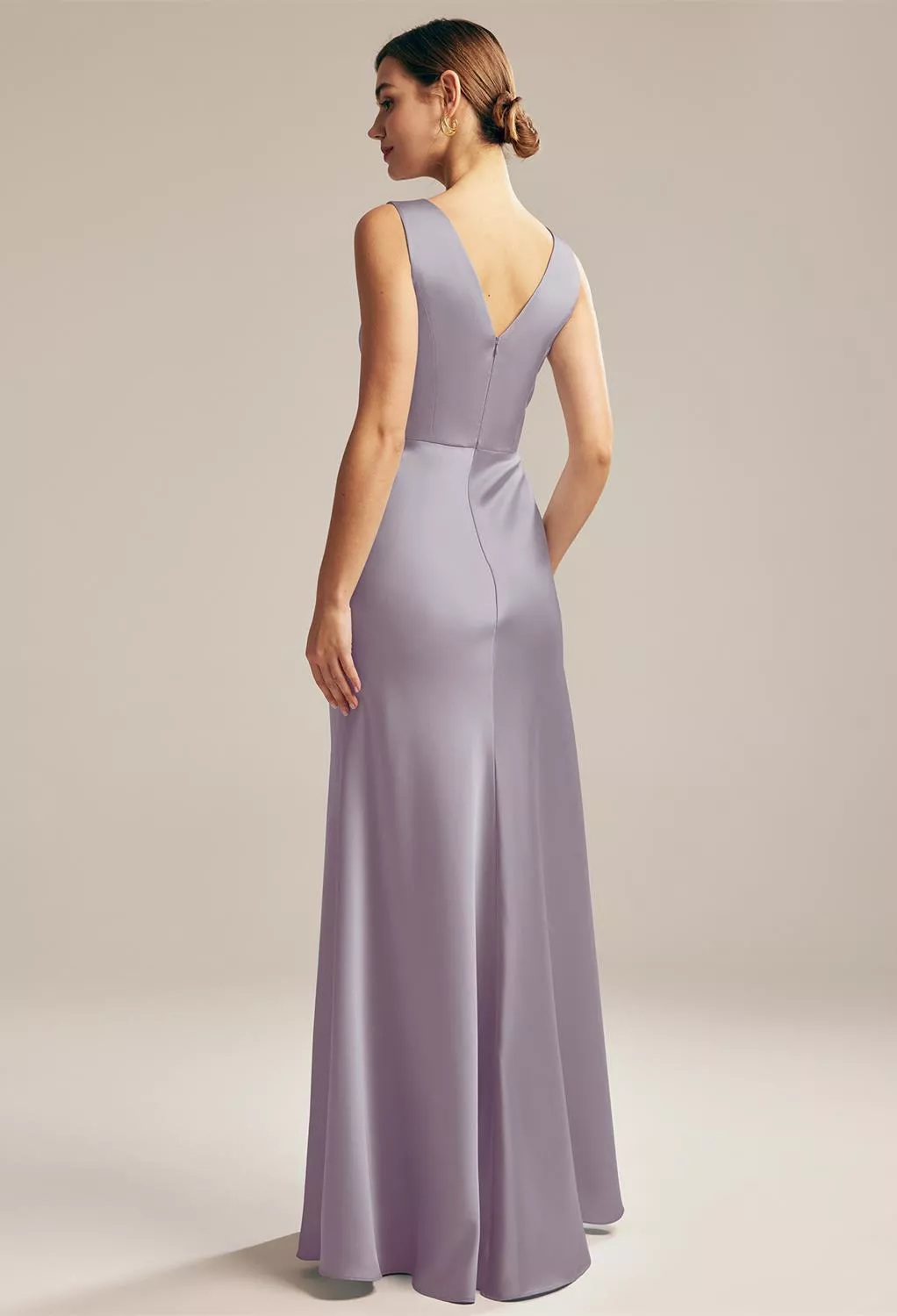 AW Maura Purple Haze  Long Bridesmaid Dresses